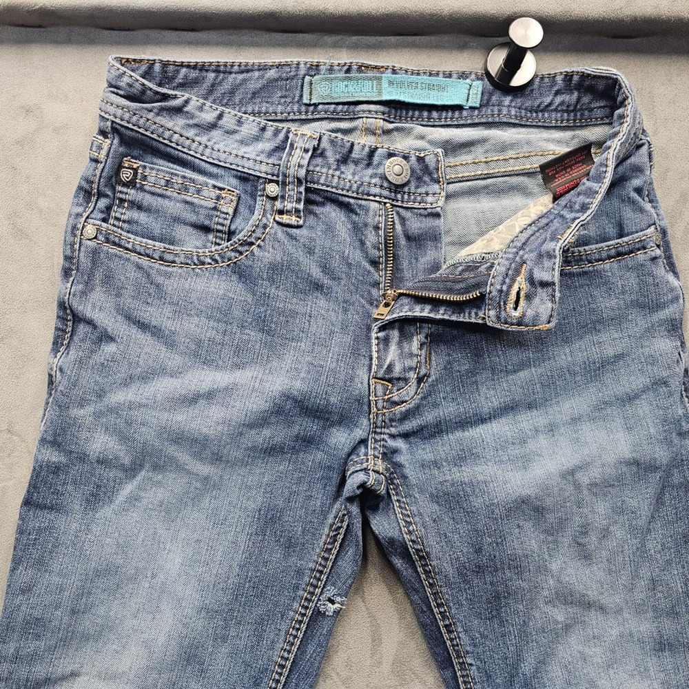 Rock & Roll Revolver Straight Slim Straight Leg Jeans Blue 29x32 M1R8286